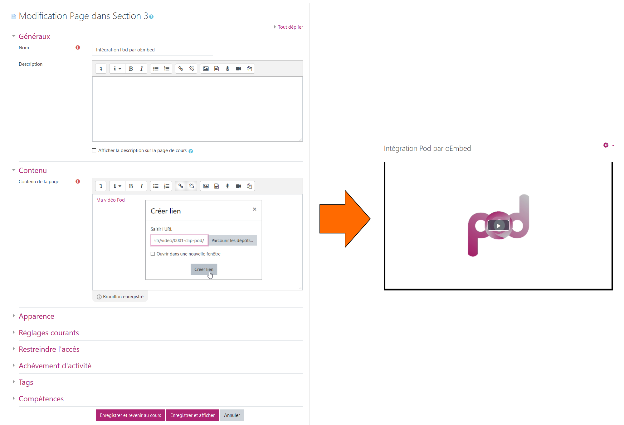 Embed example
