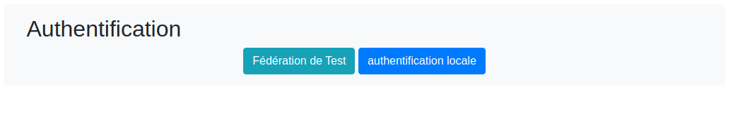 Shibboleth Authentication